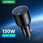 *מטען USB-C לרכב 130W מבית UGREEN – הפתרון המושלם לטעינה בנסיעה! 🚗*
