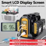 *ממיר מתח נייד 350W תואם סוללות Dewalt* 🔌💪