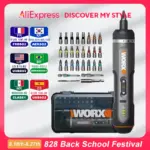 *מברגה חשמלית אלחוטית WORX מקצועית – סט מושלם! 🔧*