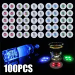 *תחתיות LED זוהרות למשקאות – חבילת 100 יחידות* 🌟