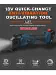 *🛠️ כלי עבודה רב תכליתי אלחוטי מקצועי 18V מבית NEWONE*