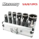 *סט מקדחי יהלום מקצועיים לקרמיקה וגרניט* 🛠️