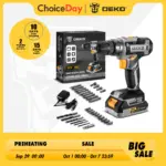 *מברגה חשמלית נטענת DEKO 20V – הכלי שישנה לכם את חיי היומיום* 🔧