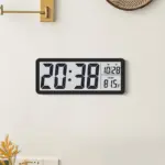 *שעון דיגיטלי חכם לקיר/שולחן עם תצוגת טמפרטורה ותאריך* 🕐