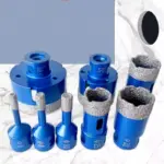 *סט מקדחי יהלום מקצועיים לקדיחה בקרמיקה, שיש וגרניט* 🔨