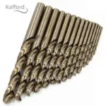 *סט מקדחים מקצועי למתכת 15 חלקים* 🛠️