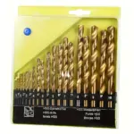 *סט מקדחים קובלט M35 מקצועי – 19 חלקים* 🛠️