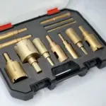 *סט מקדחים יהלום מקצועי לזכוכית, שיש ואבן – 12 יחידות* 🔨