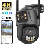 *מצלמת אבטחה חכמה PTZ 4K – כיסוי מושלם לבית ולעסק* 🎥