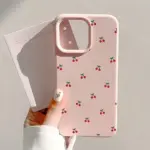 *כיסוי סיליקון מעוצב לאייפון – דגם דובדבן קיצי* 🍒