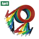 *סט 5 כבלי בדיקה מקצועיים עם תנינים* 🔌