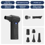 *מפוח אוויר טורבו מקצועי P70 – הכלי האולטימטיבי לניקוי המשרד! 🌪️*