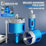 *סט מקדחי יהלום מקצועיים לזכוכית וקרמיקה* 🔨