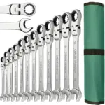 *סט מפתחות רצ'ט מקצועי 8-22mm עם תיק בד מהודר* 🔧