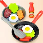 *סט משחק מטבח לילדים – 8 חלקים מציאותיים* 👨‍🍳👩‍🍳