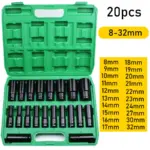 *סט מקצועי של בוקסות אימפקט 10-20 חלקים עם קופסת אחסון* 🔧