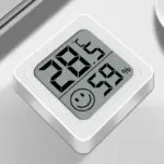 *מד טמפרטורה ולחות דיגיטלי למשרד/בית – מסך LCD איכותי* 🌡️