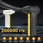 *מפוח אוויר נטען אלחוטי 200000RPM – עוצמה מטורפת!* 🌪️