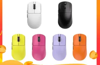 *עכבר גיימינג אלחוטי VGN Dragonfly R1 עם חיישן PAW3395 מקצועי* 🎮🔥