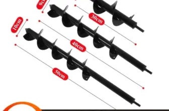 *מקדח ספירלי מקצועי לגינה – הפתרון המושלם לשתילה! 🌱*