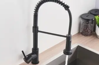 *ברז מטבח שחור מט נשלף עם 2 מצבי התזה* 🔥