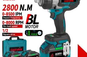 *מברגה חשמלית אלחוטית מקצועית ONEVAN – הדור החדש!* 🔧