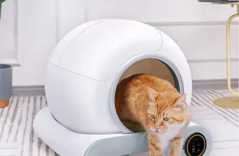 *תיבת חול חכמה אוטומטית 65 ליטר לחתולים – נקיון מושלם ללא מאמץ* 🐱🧹