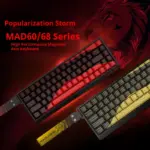 *מקלדת מכנית מקצועית FGG MADLIONS MAD 60/68 Pro* ⌨️🎮