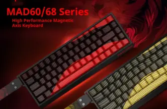 *מקלדת מכנית מקצועית FGG MADLIONS MAD 60/68 Pro* ⌨️🎮