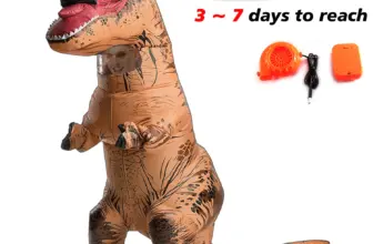 *חליפת דינוזאור מתנפחת T-Rex מדליקה לפורים/אירועים* 🦖