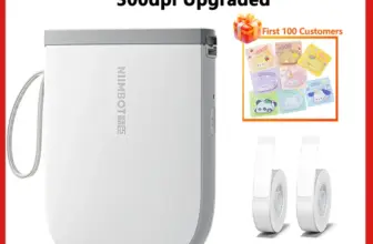 *מדפסת מדבקות תרמית ניידת Niimbot D11*