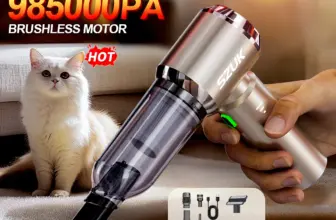 *שואב אבק אלחוטי לרכב SZUK עם עוצמת שאיבה 985000Pa* 🚗💨