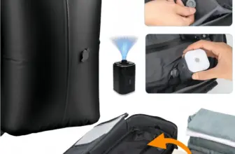 *שקיות ואקום חכמות לארגון מזוודה – 17 ליטר! 🧳✨*