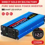*ממיר מתח סינוס טהור 1000W-4000W מ-12V DC ל-220V AC* 🔌💪

⭐⭐⭐⭐⭐ ציון 4.8 מתוך 5