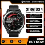 *שעון חכם Zeblaze Stratos 4 GPS עם מסך AMOLED – דגם 2025 החדש!* ⌚🔥