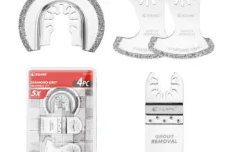 *סט 4 להבים יהלום מקצועיים למולטי טול* 🛠️