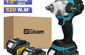 *מפתח אימפקט חשמלי נטען ללא מברשות GISAM 520N.M* 🔩🔋