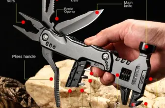 *כלי עבודה רב-שימושי מפלדת אל-חלד – הכל באחד!* 🛠️