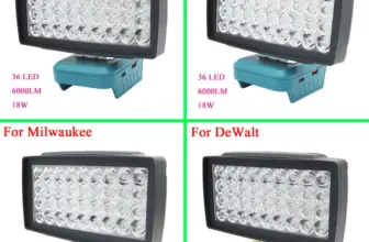 *פנס עבודה LED נטען – תאורה חזקה במיוחד!* 🔦