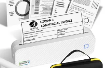 *מדפסת תרמית ניידת A4 – ללא דיו! 🖨️*