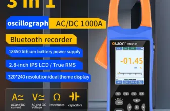*מד זרם דיגיטלי משולב אוסילוסקופ OWON CMS101* 🔌📊