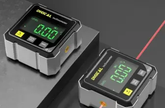 *מד זווית דיגיטלי מקצועי עם מגנט* 📐