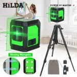 *פלס לייזר ירוק דו-קווי HILDA – מקצועי ומדויק* 🟢