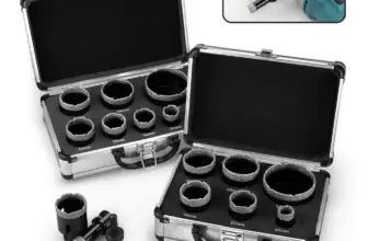 *סט 6 מקדחי יהלום מקצועיים לקידוח באריחים* 💎