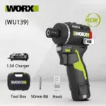 *מברגת מקדחה נטענת Worx WU139 – כלי החובה למשרד ולבית!* 🔧⚡