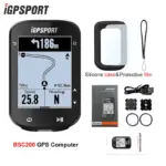 *מחשב רכיבה IGPSPORT BSC200 GPS עם ניווט ANT+* 🚴‍♂️📱