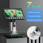 *מיקרוסקופ דיגיטלי 7 אינץ' עם מסך IPS – 50X-1200X הגדלה!* 🔬💎