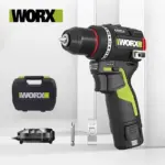 *מקדחה אלחוטית WORX WU135 12V – מנוע ברושלס מקצועי!* 🔧⚡