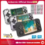 *קונסולת משחקים רטרו ANBERNIC RG35XX H עם 5000+ משחקים!* 🎮🕹️