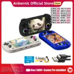 *קונסולת משחקים ניידת ANBERNIC RG40XX H – חוויית גיימינג רטרו ברמה הגבוהה ביותר* 🎮🕹️